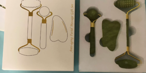 3-in-1 Jade Roller Set