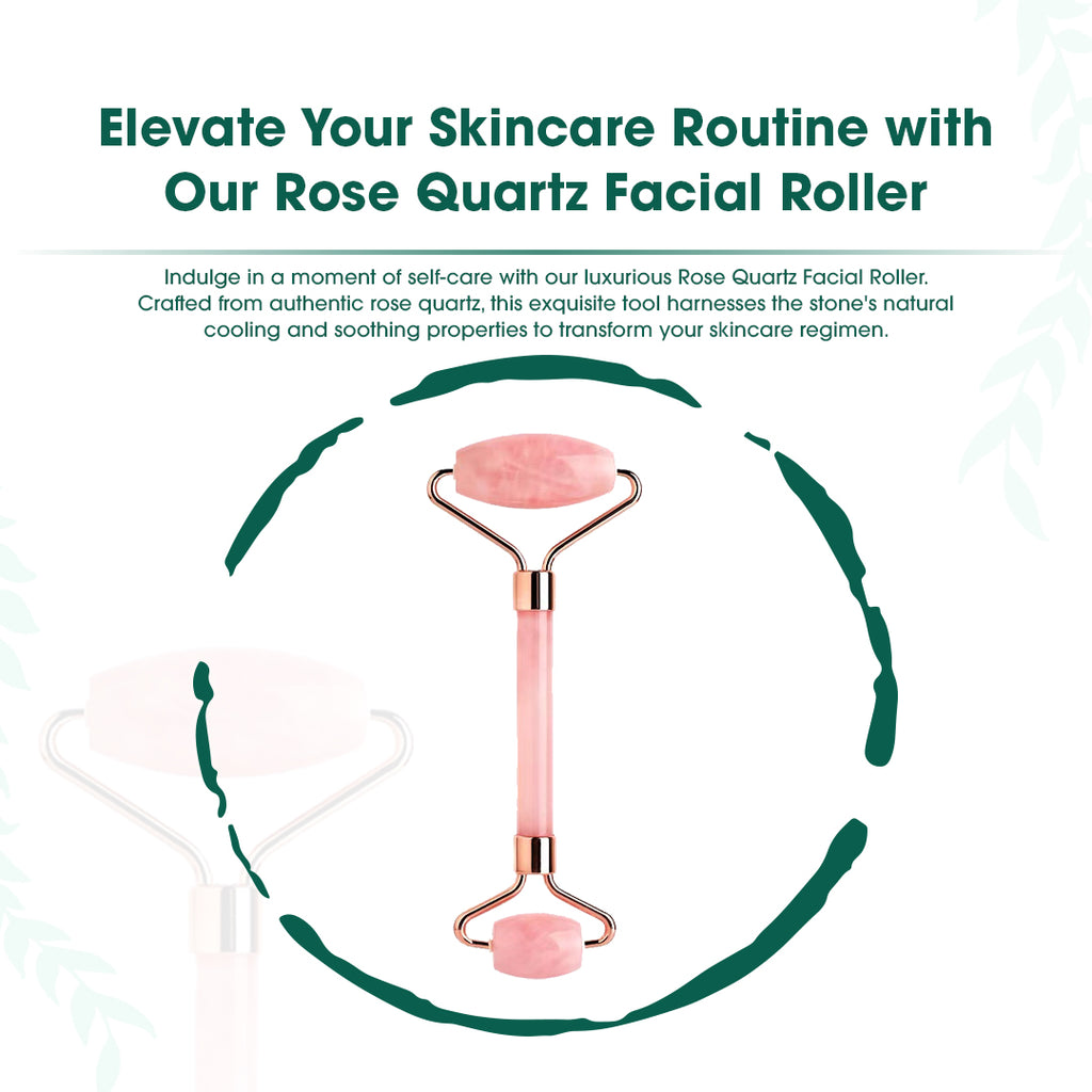 Rose Quartz Facial Roller