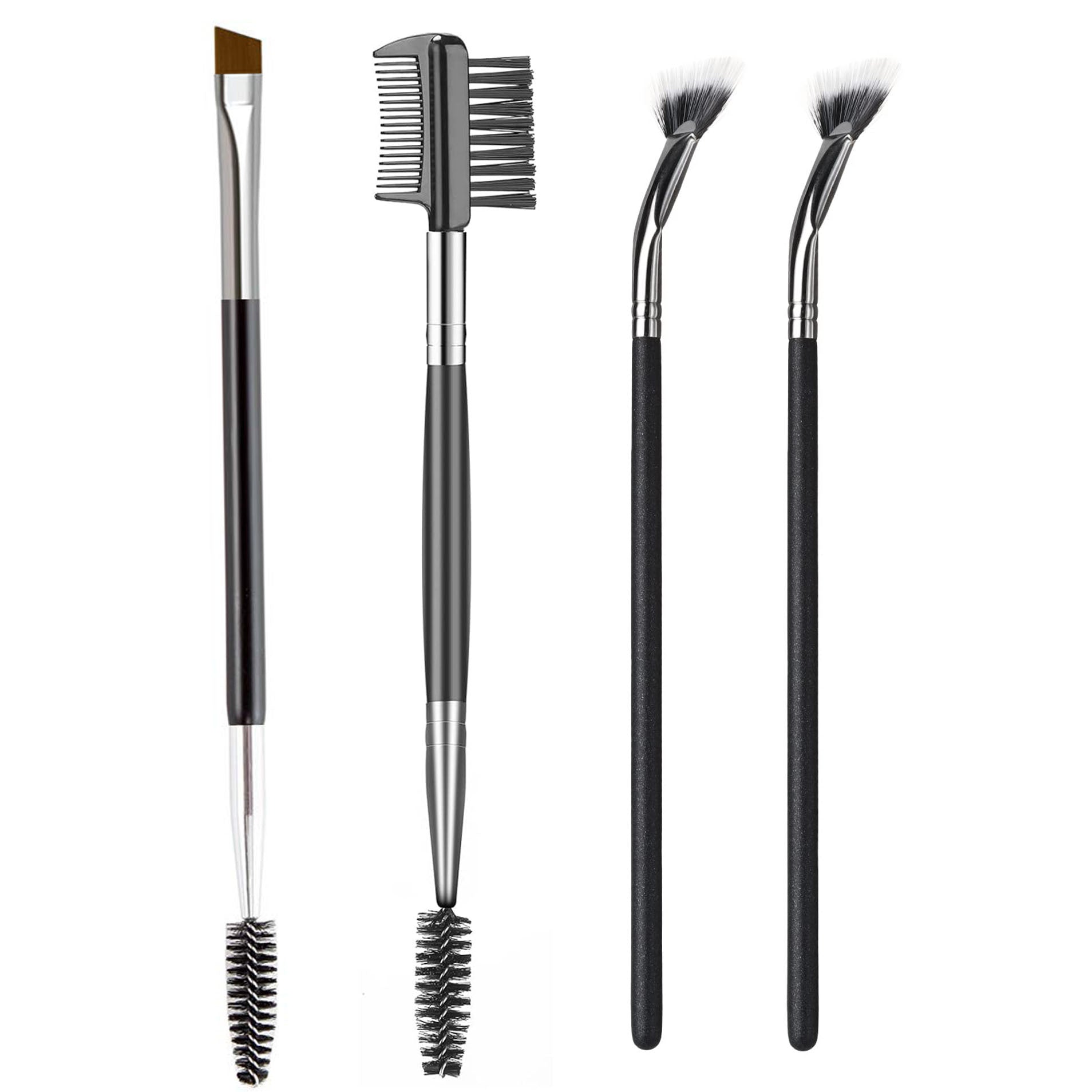 Cross-Border Makeup Tool Set with Eyelash Brushes & Comb