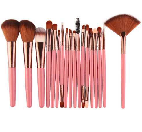 Makeup Tool Set with 18 Brushes