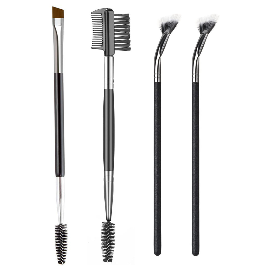 Cross-Border Makeup Tool Set with Eyelash Brushes & Comb