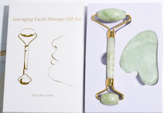 Jade Roller & Gua Sha Gift Set
